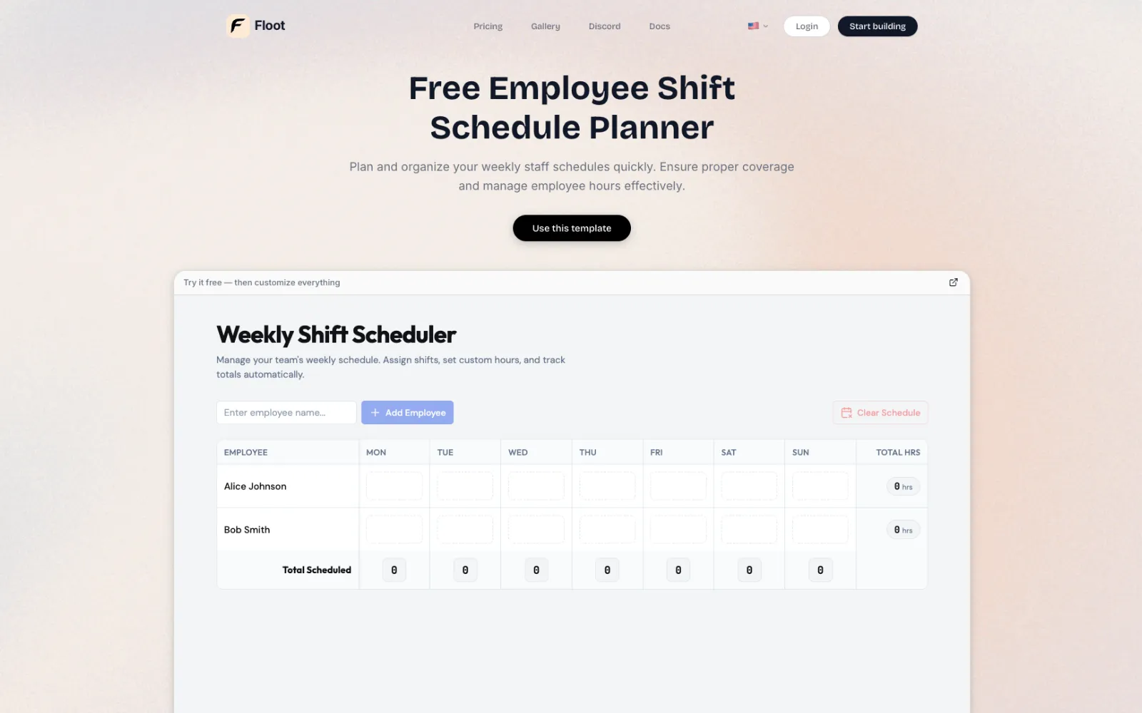 How to Create a Fair Employee Shift Schedule (With Free Template)